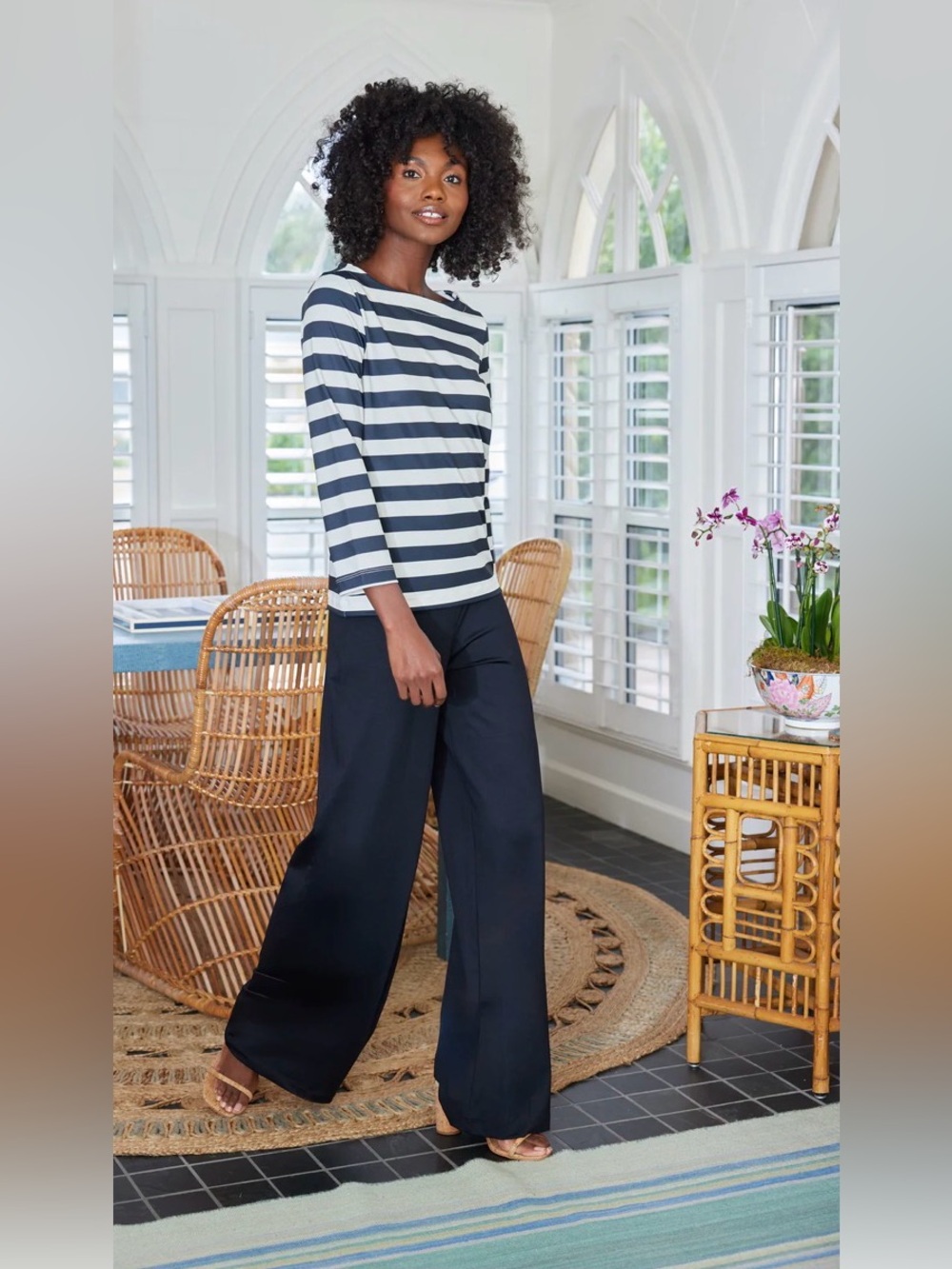 Dudley Stephens Wide Straight Leg Pants Leggings , size XL‎